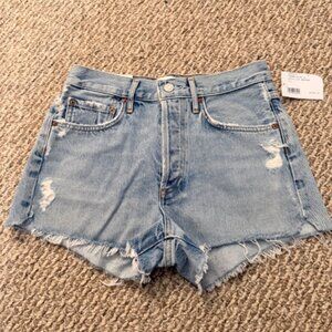 Brand NWT AGOLDE Denim Shorts, Size 25